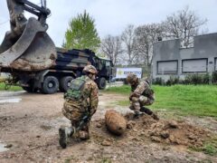 Bomba rinvenuta a Pesaro