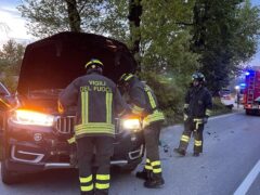 Incidente stradale a Montefano