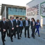 Sopralluogo dei viceministri Rixi e Bignami all'aeroporto Raffaello Sanzio