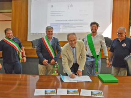 Firma del contratto di fiume del Potenza