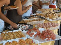 Buffet all'hotel Turistica di Senigallia