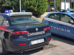 Auto di Polizia e Carabinieri