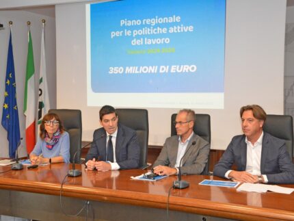 Presentazione del Piano regionale per le politiche attive del lavoro