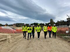 Sopralluogo presso il cantiere della Circonvallazione di Muraglia a Pesaro