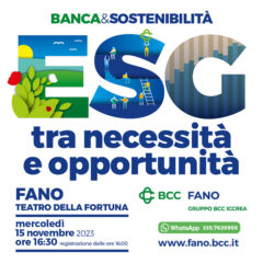 ESG: tra necessità e opportunità
