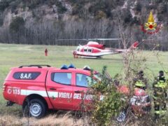 Arrampicatore soccorso a Piobbico