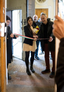 Inaugurazione mostra fotografica Uragano di Beatrice Perticaroli a Jesi - Foto Roger Conti