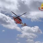 Elicottero dei Vigili del Fuoco