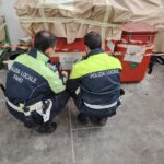 Controlli della Polizia Locale in un'officina di Fano