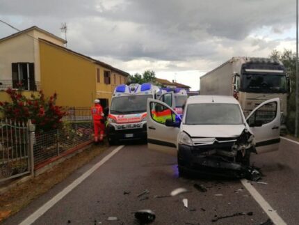 Incidente stradale a Mondavio