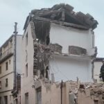 Edificio crollato a Tolentino