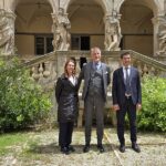 Il ministro Giuli a Villa Buonaccorsi a Potenza Picena