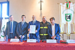 Firma protocollo nuova caserma Vigili del Fuoco di Pesaro e Urbino