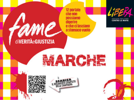Fame di verità e giustizia - Campagna di Libera