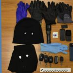 Materiale sequestrato a un individuo arrestato per ricettazione
