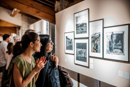 A Fabriano inaugurata la mostra "Passaggi. Mario Giacomelli - Simone Massi"