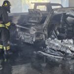 Incendio a Marina di Montemarciano