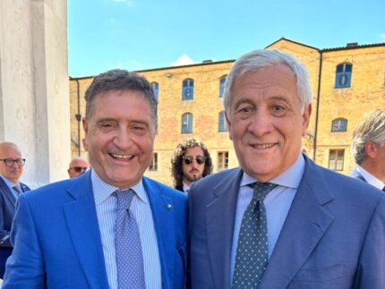 Luigi Conte e Antonio Tajani