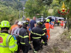 Operaio soccorso ad Acquasanta Terme