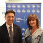 Francesco Balloni e Arianna Trillini