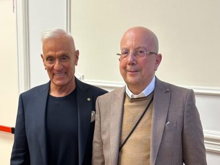 Michele Caporossi e Giulio Argalia