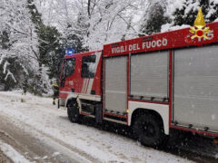 Neve sulle Marche tra il 5 e il 7 gennaio 2026: interventi dei Vigili del Fuoco