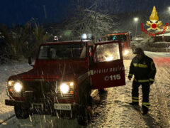 Neve sulle Marche tra il 5 e il 7 gennaio 2026: interventi dei Vigili del Fuoco