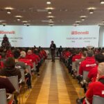 Assemblea dei lavoratori presso la Benelli di Urbino