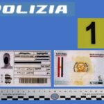 Automobilista fermato con una patente falsa