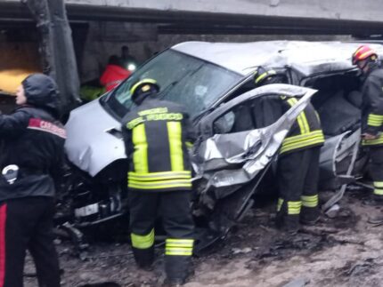 Incidente lungo la SS 77 a Camerino