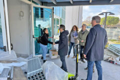 Visita dell'assessore Consoli al Centro per l'Impiego di Senigallia