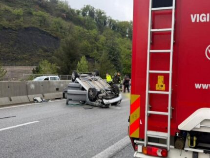 Incidente mortale sulla SS77