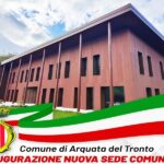 Inaugurazione nuovo municipio di Arquata del Tronto
