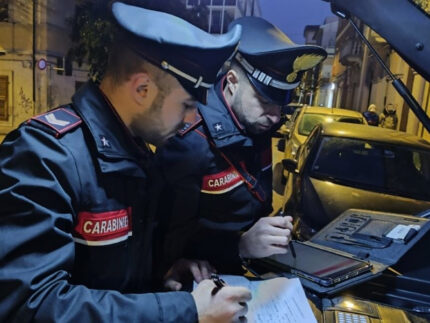 Carabinieri, controlli, verbali