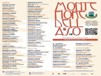 Montefiore, estate 2026