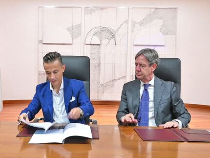Firma del protocollo d'intesa tra Regione e Inail