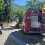 Soccorsi a un operaio vittima di malore a Ussita