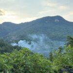 Incendio nei pressi di Ascoli