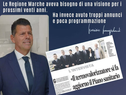 Mangialardi su intervista ad Acquaroli