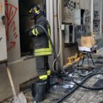 Incendio a Civitanova Marche