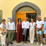 Visita assessore Calcinaro a Presidio sanitario ed RSA Montemarciano