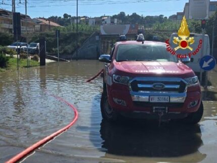 Allagamenti a Porto Sant'Elpidio