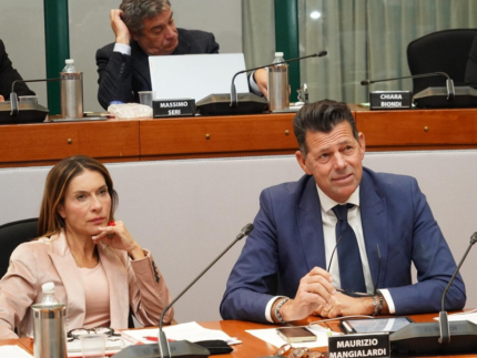 Micaela Vitri e Maurizio Mangialardi